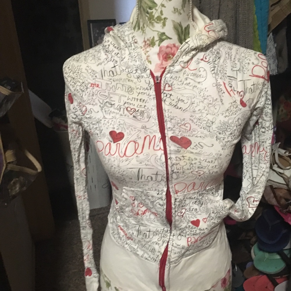 Paramore Band Scribble Sweater.